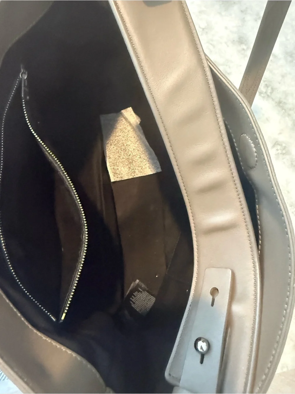 All Saints COOPER EW TOTE (WB185L) Ash Grey NWT
